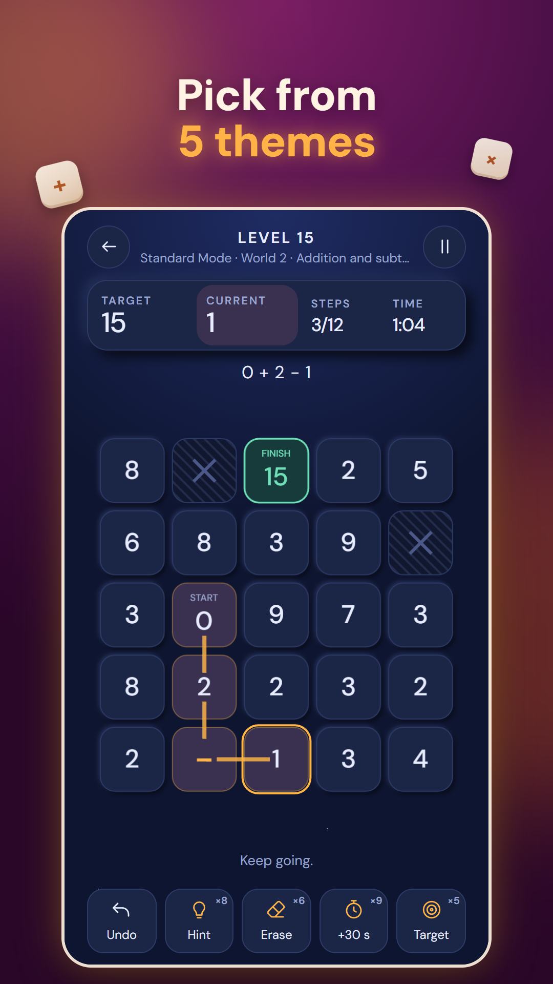Matrixo : Math Path Puzzle screenshot 7