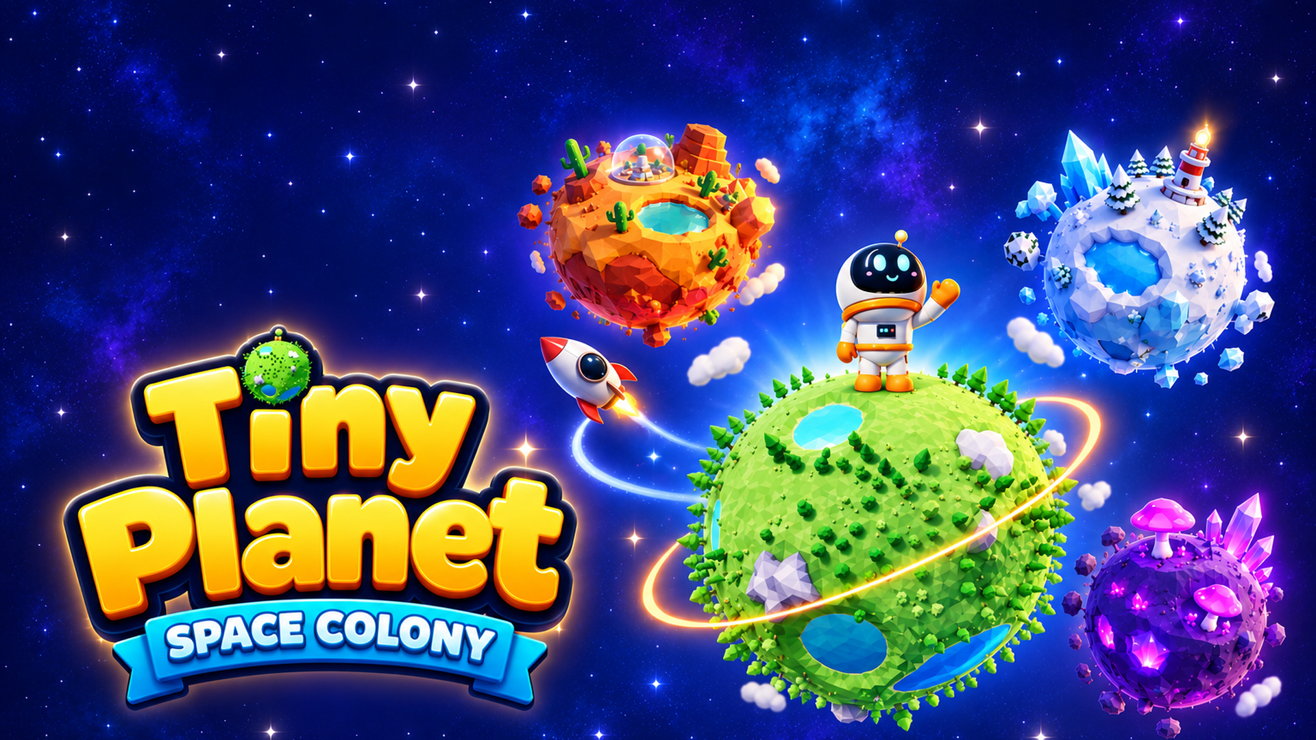 Tiny Planet: Space Colony