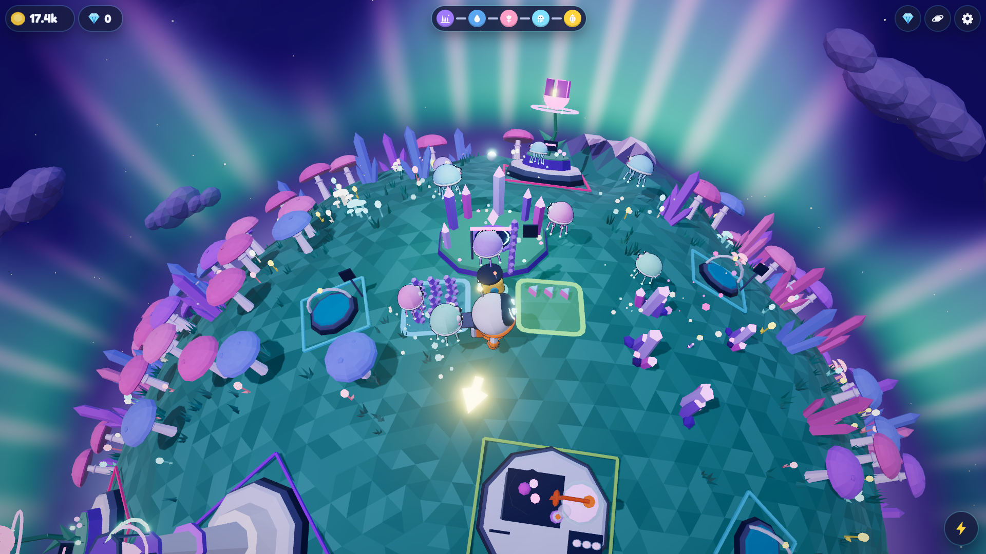 Tiny Planet: Space Colony screenshot 6
