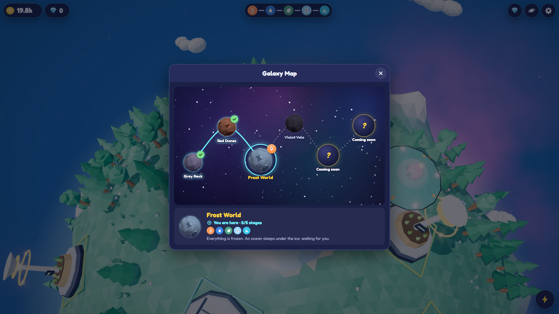 Tiny Planet: Space Colony screenshot 8