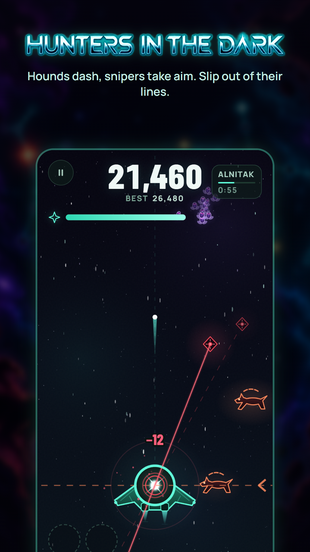NOKTA: Space Shooter Arcade screenshot 2