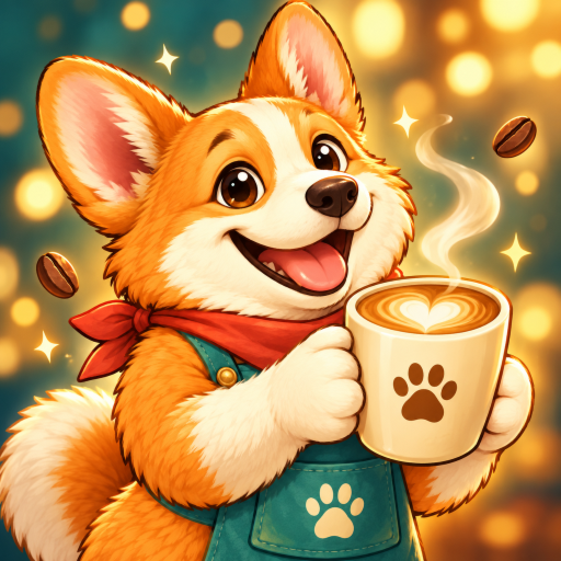 Paw Café: Merge & Serve icon